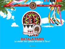 Tablet Screenshot of batalaparis.fr